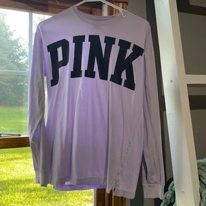 Light purple PINK long sleeve